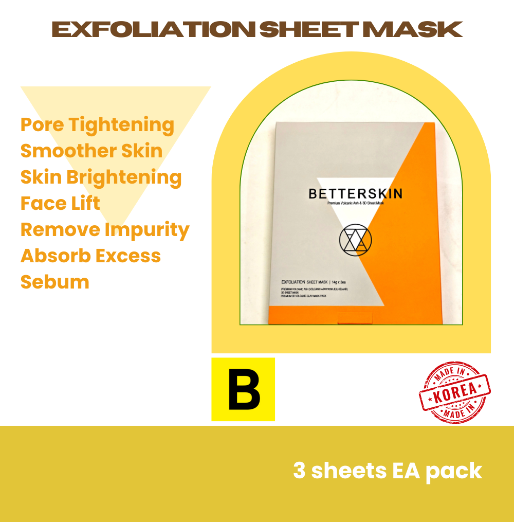 EXFOLIATION SHEET MASK