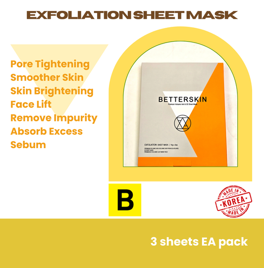 EXFOLIATION SHEET MASK