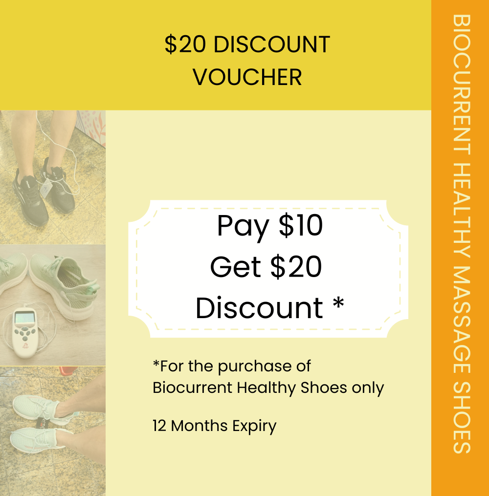 BIOCURRENT HEALTHY MASSAGE SHOES VOUCHER